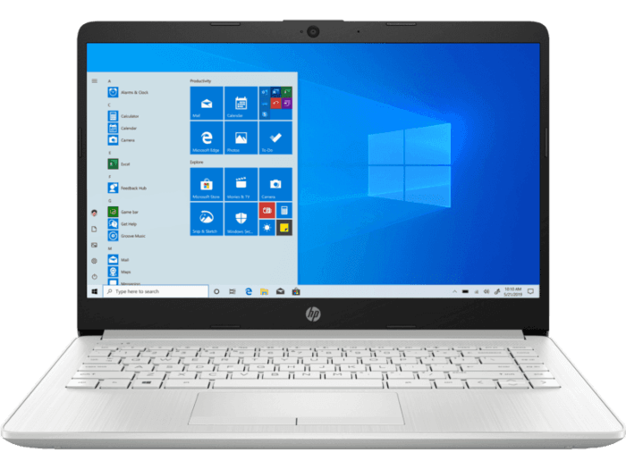 Portátil Laptop HP Core i3 10ma, 8ram, 512ssd